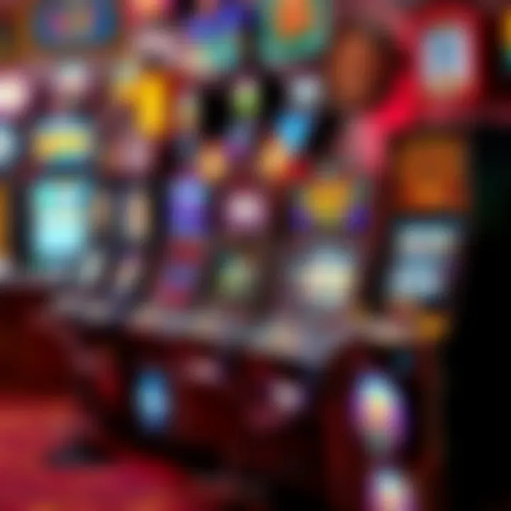 A selection of various slot machines available for purchase