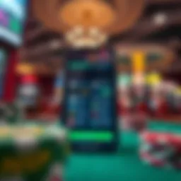 User interface of the BetMGM Michigan Casino App