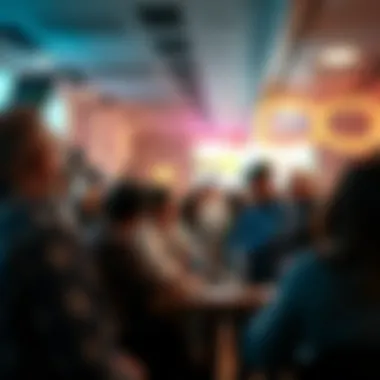 Community Engagement Around Lottery Participation Community gathering reflecting on lottery impacts