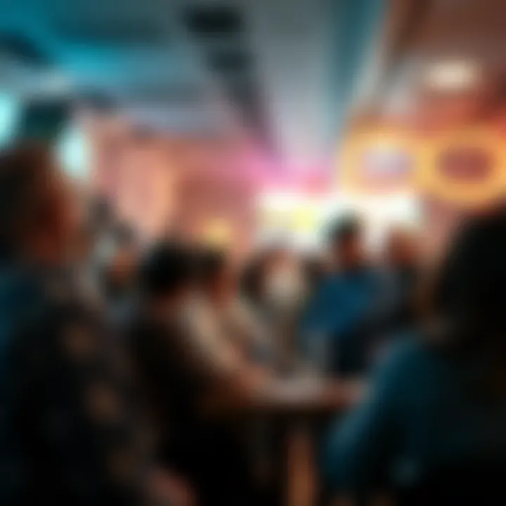 Community Engagement Around Lottery Participation Community gathering reflecting on lottery impacts