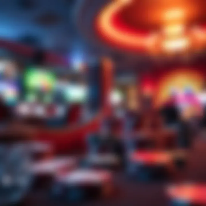 A graphic representation of economic trends associated with Detroit's gambling industry.