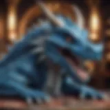 An enchanting visual of Blue Dragon Slots in action