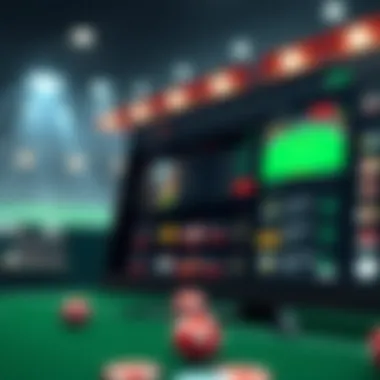 Bovada LV Sports Betting Interface Bovada LV sports betting interface showcasing various sports options