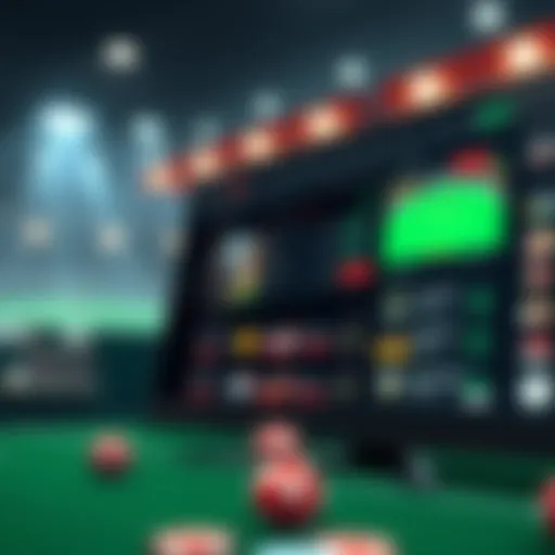 Bovada LV Sports Betting Interface Bovada LV sports betting interface showcasing various sports options