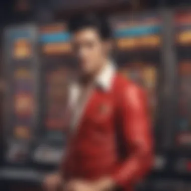 Interactive Interface of Elvis Free Slots Engaging online gaming interface for Elvis slots