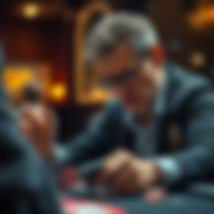 Strategizing with WSOP Free Coins Player strategizing with WSOP free coins