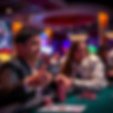 Player Enjoying Casino Experience