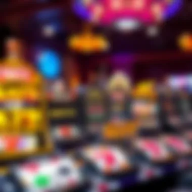 Display of different types of free slot games available