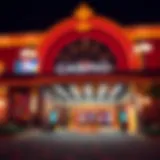 Luxurious Casino Entrance Exterior view of a luxurious casino in Louisiana