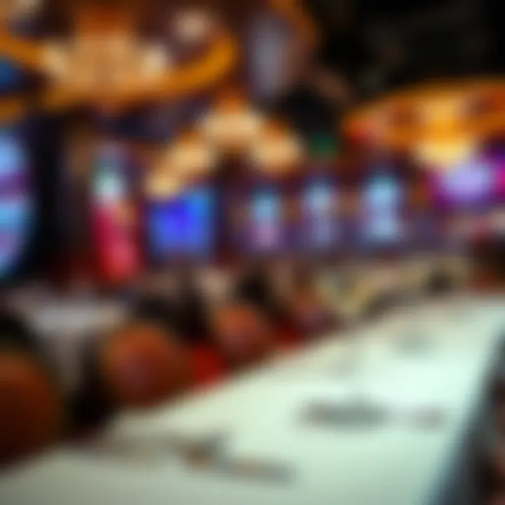 Gourmet Dining at Hard Rock Casino Gourmet dining experience inside the casino with elegant ambiance