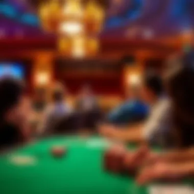 Live entertainment event at the casino hotel