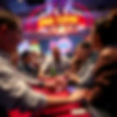 Diverse group of players engaging with casino promotions