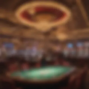 The Allure of Gaming Options in Las Vegas An inviting casino interior filled with vibrant gaming options