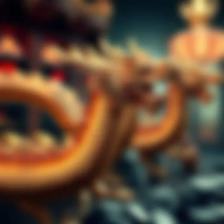 Detailed depiction of the dragon symbols featured in the slot