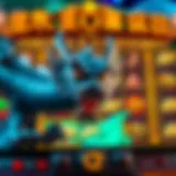 Dragon Unleashed Slot Game Interface Stunning visual of the Dragon Unleashed Slot game interface