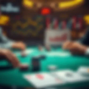 Strategic Decision-Making in Betting Strategic decision-making in action, illustrated with charts and diagrams representing effective betting strategies.