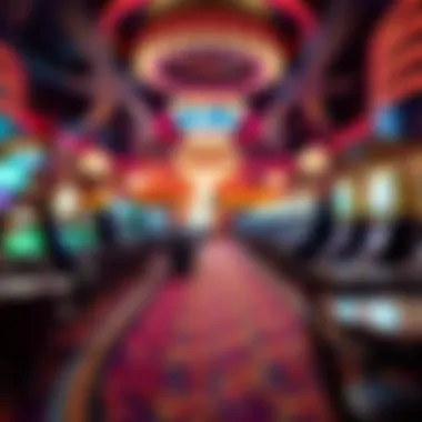 Vibrant Casino Interior A vibrant casino interior showcasing poker in Connecticut