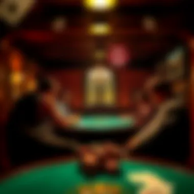 Historic Poker Influence A historic photograph depicting poker's influence in Connecticut