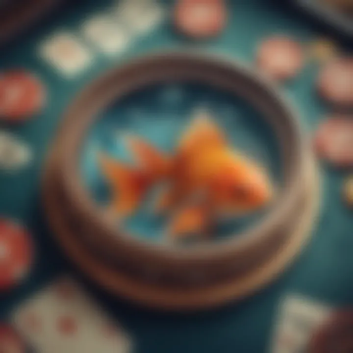 A collection of unique game icons representing various slots at Goldfish Casino