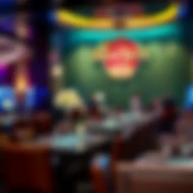 Culinary Delights at Hard Rock Casino Columbus Elegant dining space within the casino