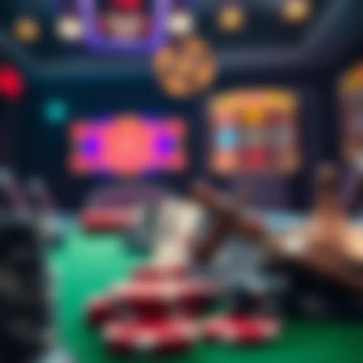 Legal Framework Surrounding Online Sweepstakes A vibrant graphic illustrating the legal framework of online gaming.