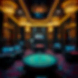 Luxurious gaming environment at Luckyo Casino