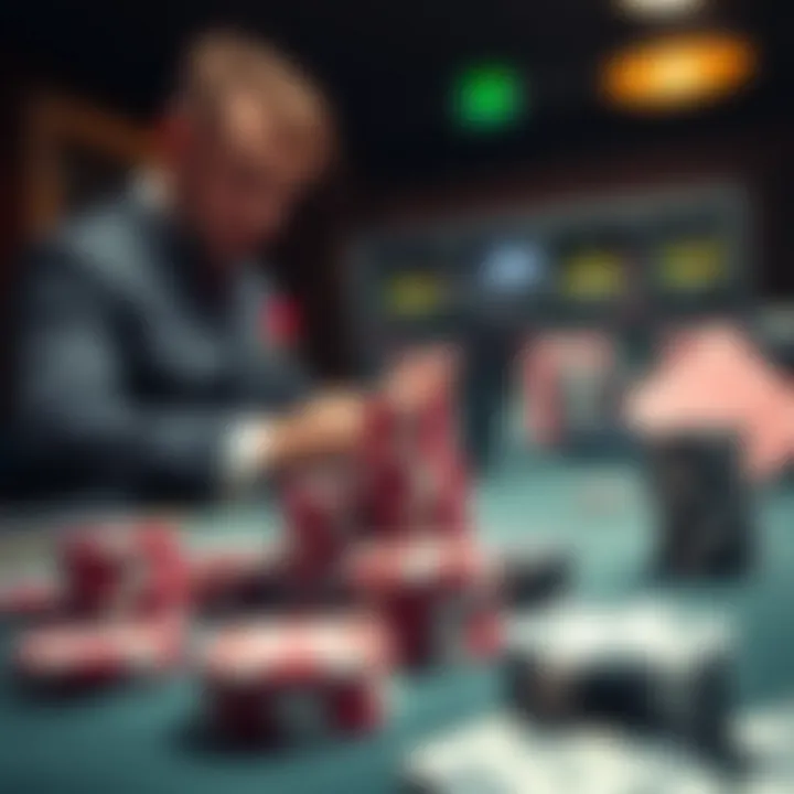 Strategic gameplay illustration for online betting