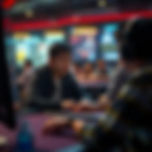 Engagement in Online Poker Young player engaged in online poker