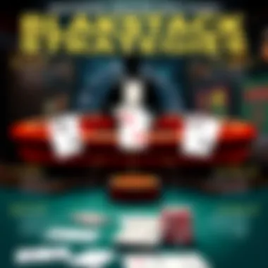 Infographic on Blackjack Strategies A detailed infographic showcasing various blackjack strategies and tips for success