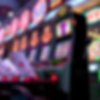 Visual representation of slot machine strategies and tips