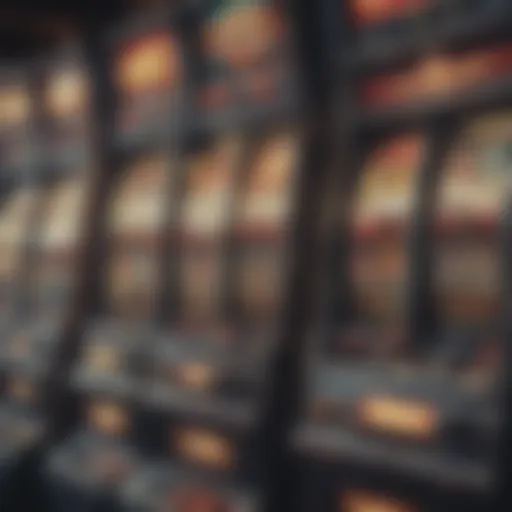 Different types of slot machines showcasing variety