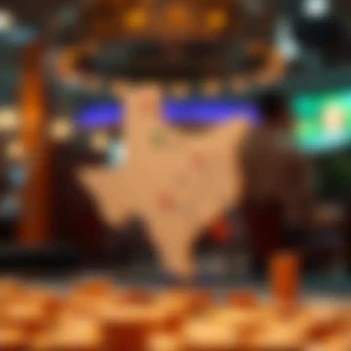 Cultural Significance of Texas Lottery Map highlighting Texas and its cultural significance related to the lottery