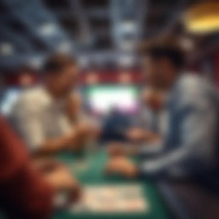 Engagement in Texas Two Step Lottery Visual representation of participants engaging in Texas Two Step Lottery