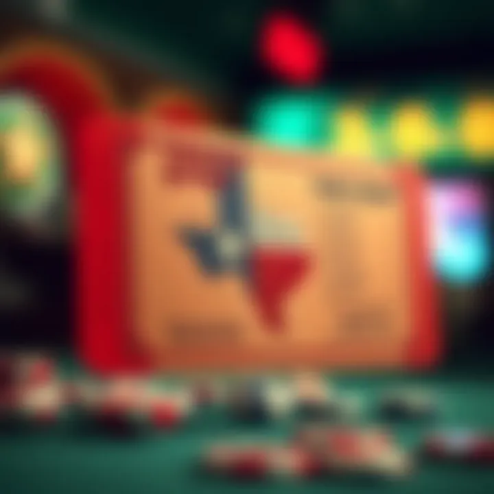 Texas Two Step Lottery Ticket Design Illustration of Texas Two Step Lottery ticket showcasing its unique design