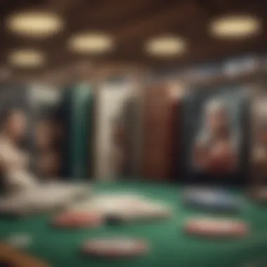 Evolution of Sports Book Companies Illustration depicting the evolution of sports book companies over the years
