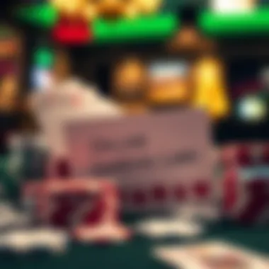 Legal document representing online gambling laws