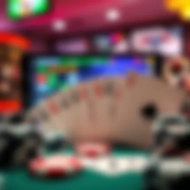 Infographic on types of online gambling