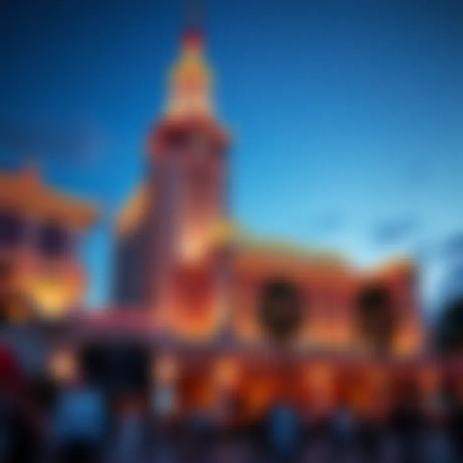 Facade of Tropicana Casino and Hotel showcasing its architectural elegance