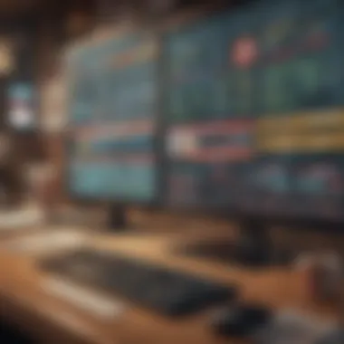 Recognizing Warning Signs of Fraudulent Betting Platforms A computer screen displaying a fake betting site with warning signs