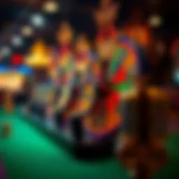 Visual representation of free spins in gambling