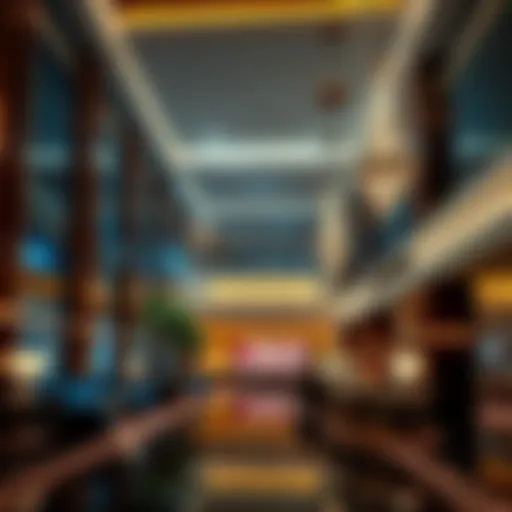 Luxury Hotel Lobby in Las Vegas Luxury hotel lobby in Las Vegas showcasing elegance