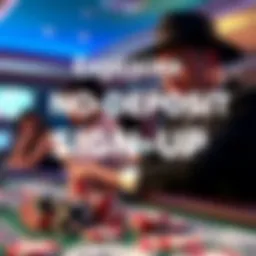 Concept of no deposit sign-up offers