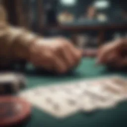 Explaining the concept of split betting in poker