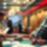 Conceptual diagram illustrating the principles of probability in odds games